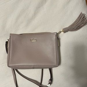 Lavender Grey Kate Spade Crossbody Purse